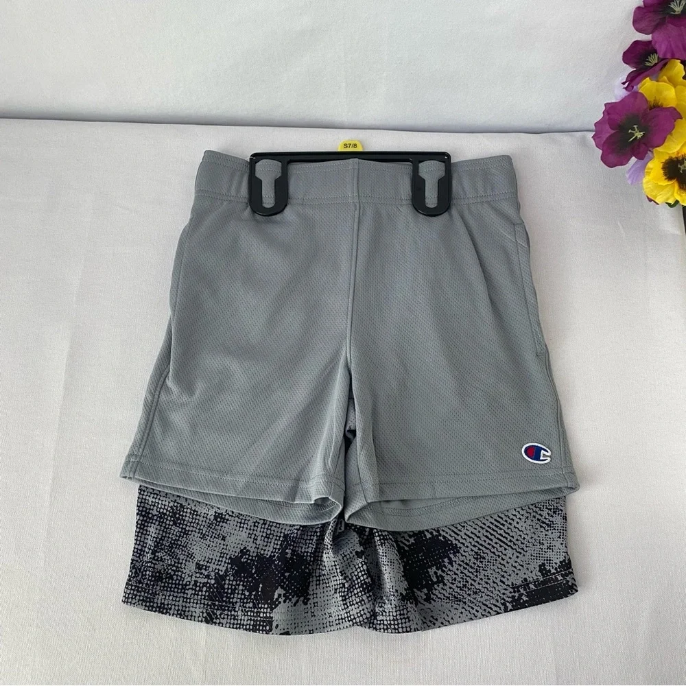 Champion Youth Boys 2-Pack Athletic Active Shorts,NWT - Picture 2 of 5